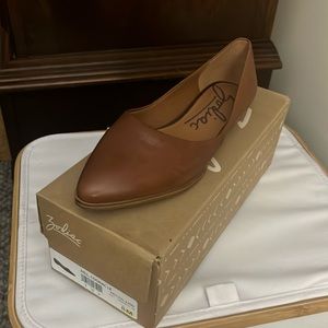 Brown Leather Flats